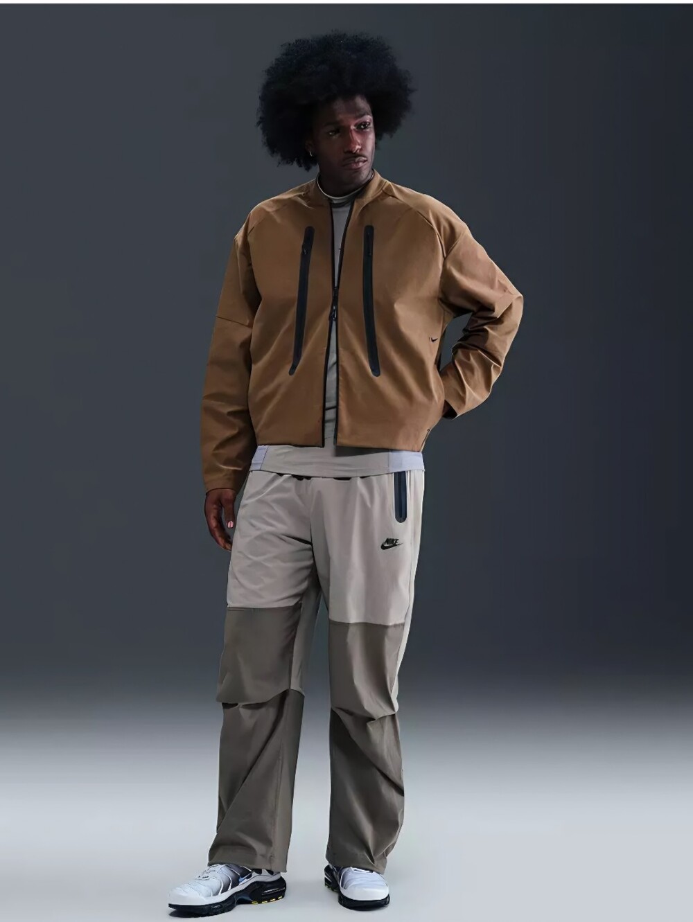 Nike Men's XL Tech Dri-FIT Shori Bomber Jacket